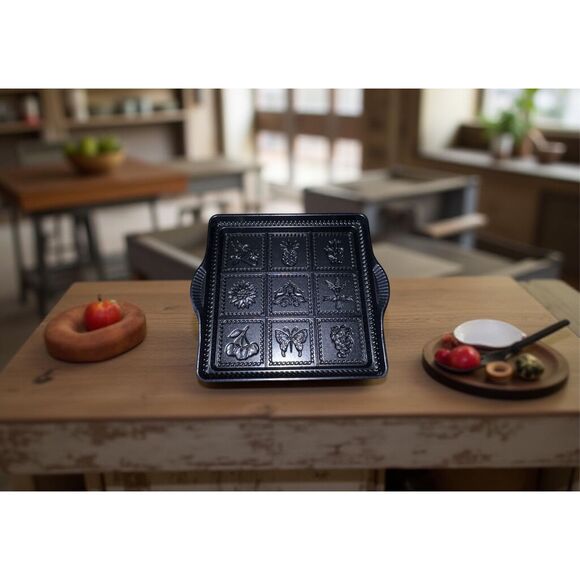 Nordic Ware English Shortbread Pan 9x9 Inches, Non-Stick - Picture 1 of 8
